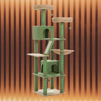 Arbre à chat - CatTree™ - Vert - Mes amours de chats!