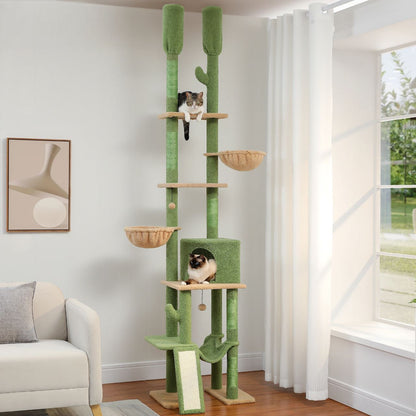 Arbre à chat - QuantumCatTree™ - Cactus - Mes amours de chats!