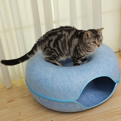 Lit pour Chat - ChatCondo™ - Bleu - Mes amours de chats!
