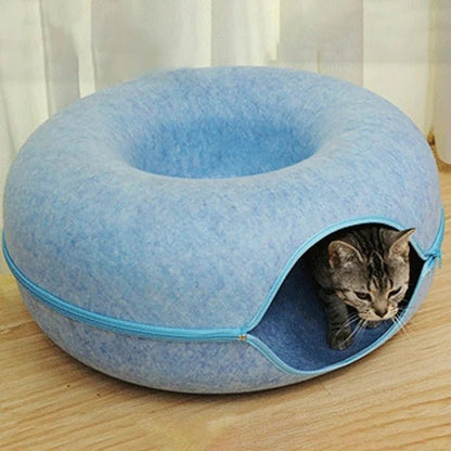 Lit pour Chat - ChatCondo™ - Bleu - Mes amours de chats!