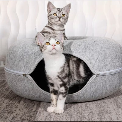 Lit pour Chat - ChatCondo™ - Gris Clair - Mes amours de chats!