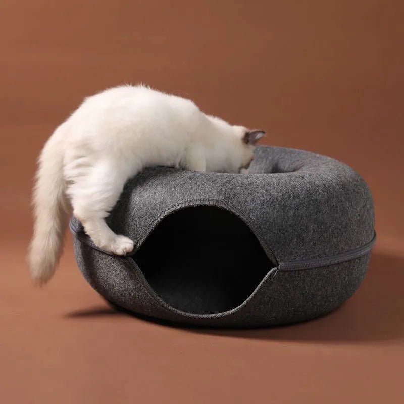 Lit pour Chat - ChatCondo™ - Gris Foncé - Mes amours de chats!