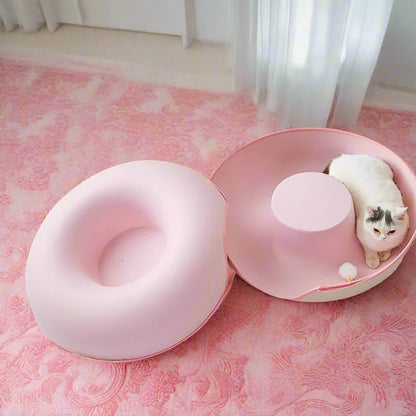 Lit pour Chat - ChatCondo™ - Rose - Mes amours de chats!
