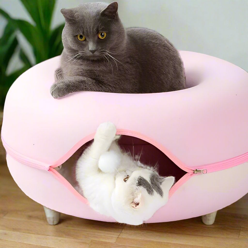 Lit pour Chat - ChatCondo™ - Rose - Mes amours de chats!