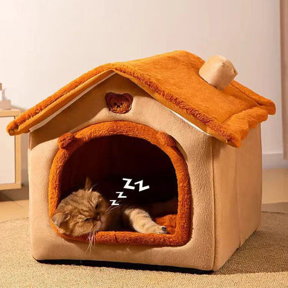 Maison pour chat - PetCocon™ - Marron - Mes amours de chats!