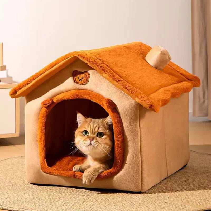 Maison pour chat - PetCocon™ - Marron - Mes amours de chats!